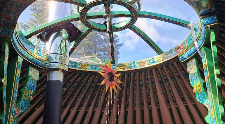 Skylight Yurt